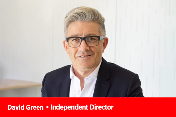 David Green, Independent Director, Auckland 
